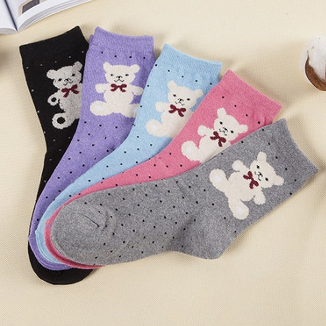 10 Pack Warm Knitted Socks