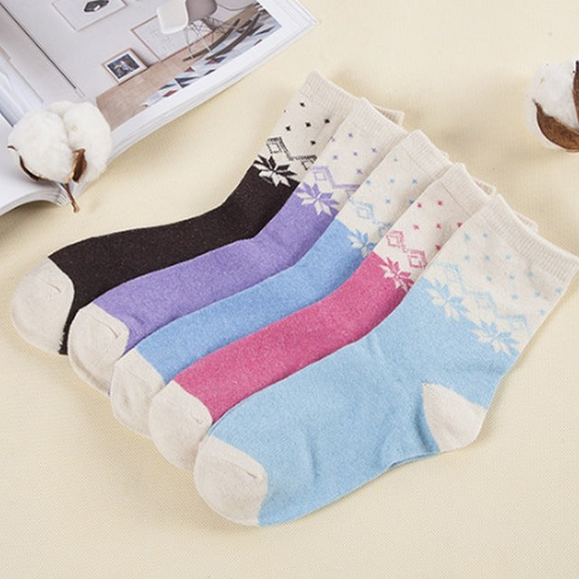 10 Pack Warm Knitted Socks