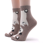 5 Pairs Women's Animal Socks